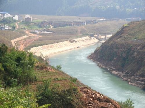 宣漢特大山體滑坡河道應急疏浚工程