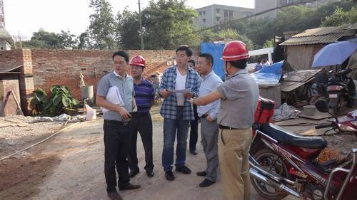 國家住建部到我局檢查公租房建設