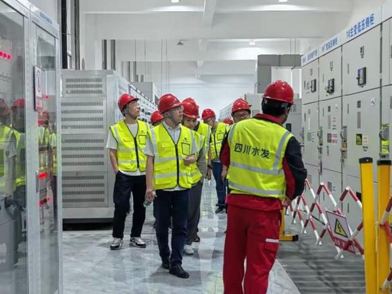 深化合作，攜手并進—甘肅隴西熱電項目業主一行蒞臨青神虎渡溪項目工程參觀考察