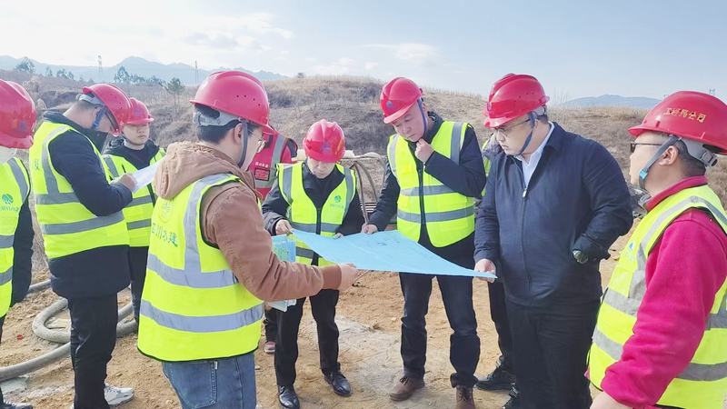 公司董事、總經(jīng)理羅雪帶隊(duì)赴龍?zhí)另?xiàng)目開展節(jié)后復(fù)工復(fù)產(chǎn)安全檢查