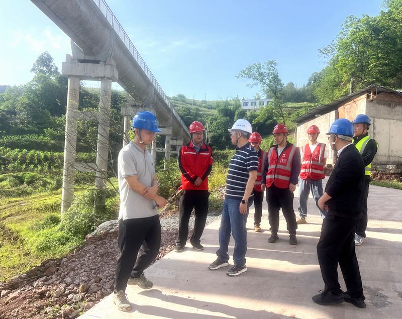 代勇到向家壩渠首管理站及渠首管轄區(qū)域檢查運(yùn)維工作