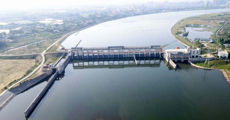 公司承建的虎渡溪航電樞紐工程順利通過交工驗(yàn)收